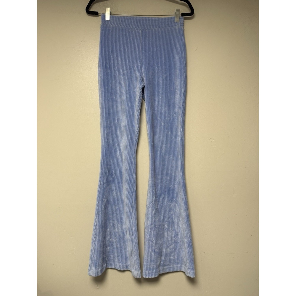 Aerie Corduroy Flare‎ Pants Blue Size S Regular P Standard Bell Bottoms
